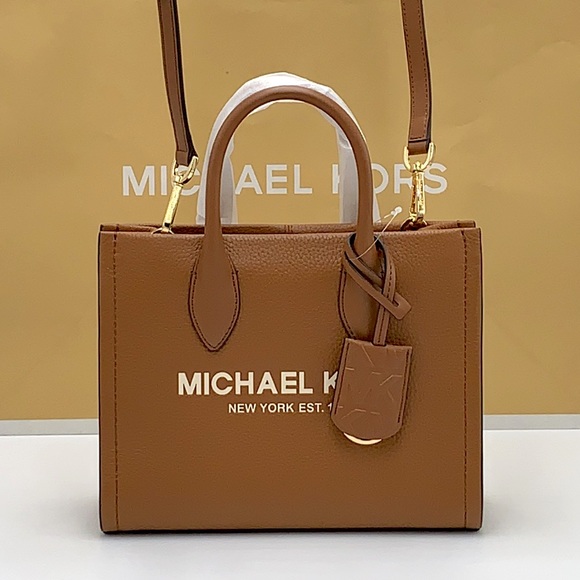 MICHAEL KORS MIRELLA SMALL SHOPPER
TOTE SHOULDER CROSSBODY BAG
PEBBLED LEATHER - Picture 5 of 15